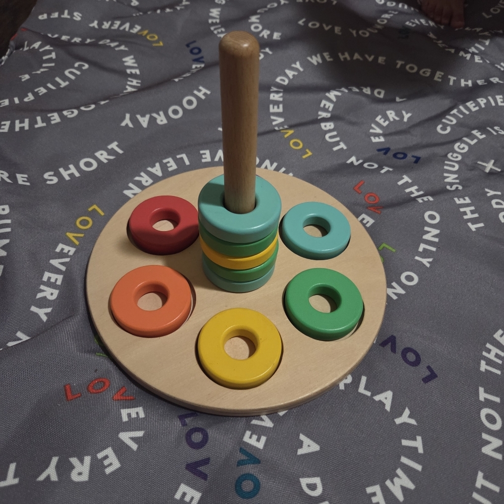 Lovevery flexible wooden stacker RETIRED